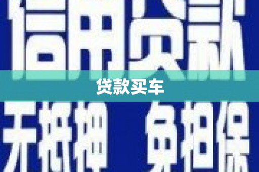 大宁贷款买车