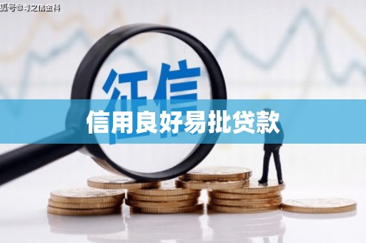 大宁信用良好易批贷款