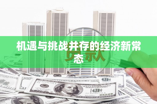 大宁机遇与挑战并存的经济新常态