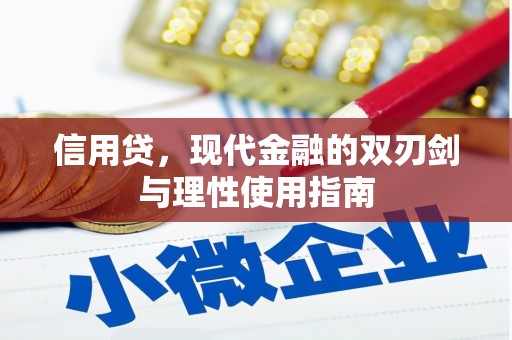 大宁信用贷，现代金融的双刃剑与理性使用指南