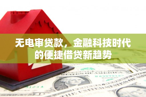 大宁无电审贷款，金融科技时代的便捷借贷新趋势