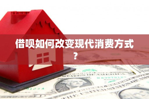 大宁借呗如何改变现代消费方式？
