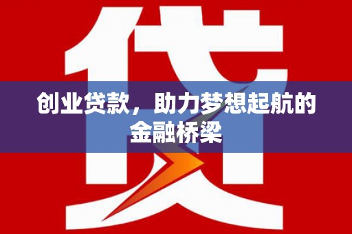 大宁创业贷款，助力梦想起航的金融桥梁