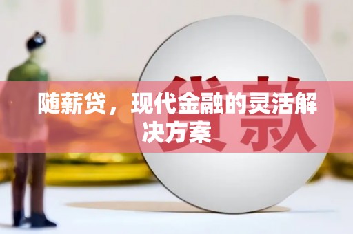 大宁随薪贷，现代金融的灵活解决方案