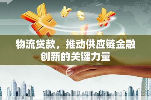 大宁物流贷款，推动供应链金融创新的关键力量