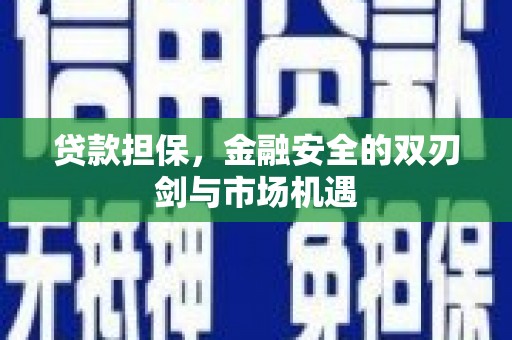 大宁贷款担保，金融安全的双刃剑与市场机遇