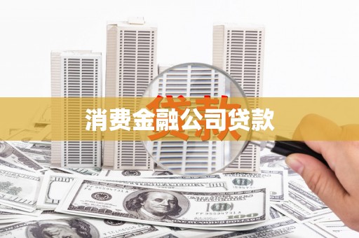 大宁消费金融公司贷款