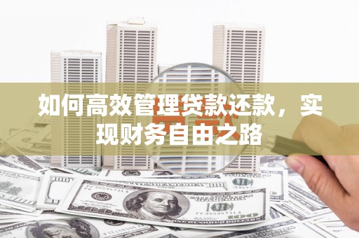 大宁如何高效管理贷款还款，实现财务自由之路