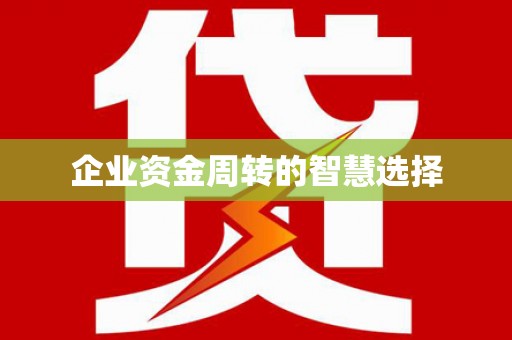 大宁企业资金周转的智慧选择