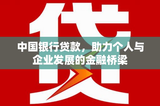 大宁中国银行贷款，助力个人与企业发展的金融桥梁