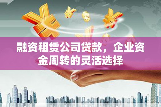 大宁融资租赁公司贷款，企业资金周转的灵活选择