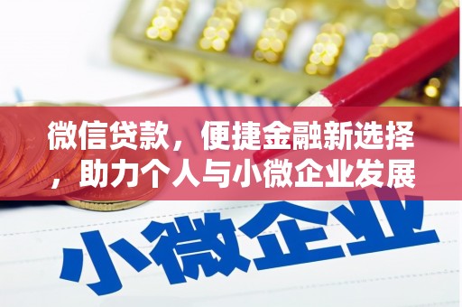 大宁微信贷款，便捷金融新选择，助力个人与小微企业发展