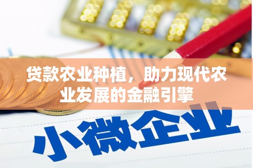 大宁贷款农业种植，助力现代农业发展的金融引擎