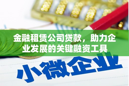 大宁金融租赁公司贷款，助力企业发展的关键融资工具