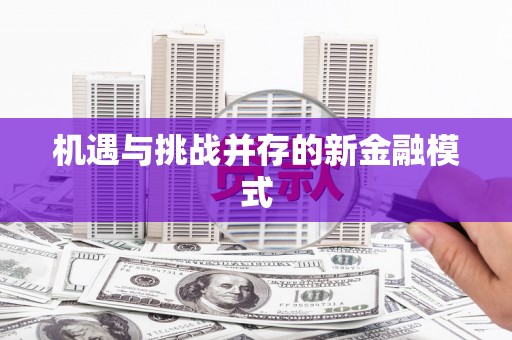 大宁机遇与挑战并存的新金融模式