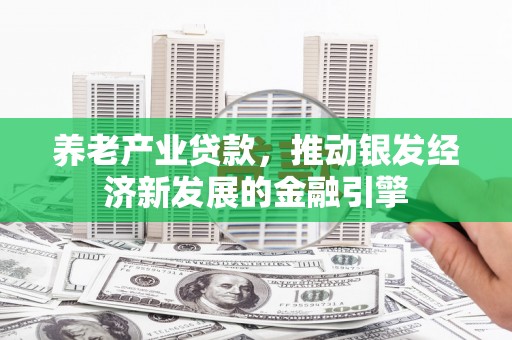 大宁养老产业贷款，推动银发经济新发展的金融引擎