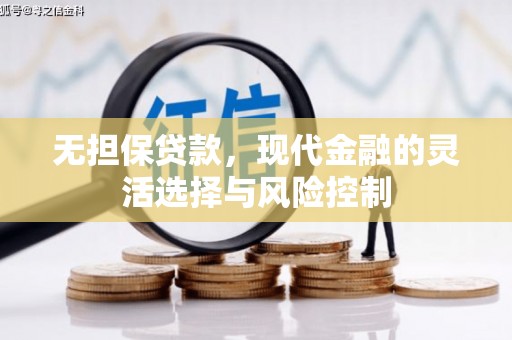 大宁无担保贷款，现代金融的灵活选择与风险控制