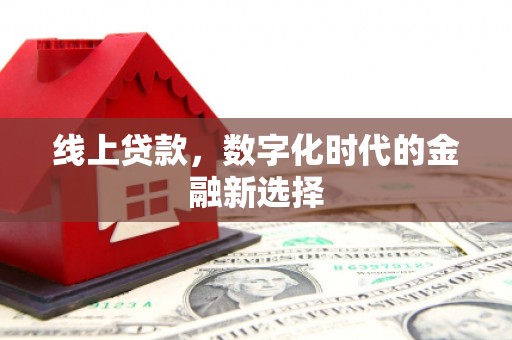 大宁线上贷款，数字化时代的金融新选择