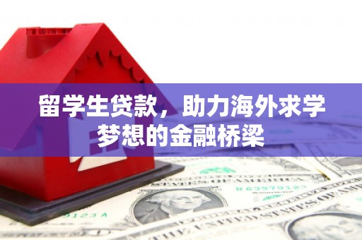 大宁留学生贷款，助力海外求学梦想的金融桥梁