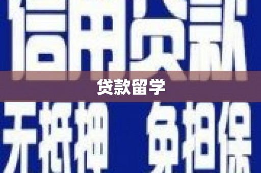 大宁贷款留学