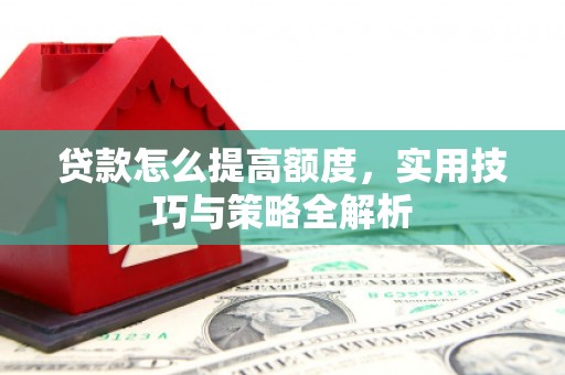 大宁贷款怎么提高额度，实用技巧与策略全解析