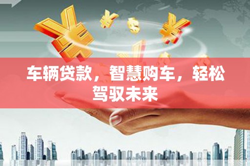 大宁车辆贷款，智慧购车，轻松驾驭未来