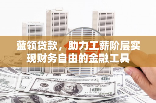大宁蓝领贷款，助力工薪阶层实现财务自由的金融工具