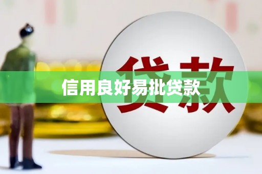 大宁信用良好易批贷款