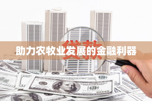 大宁助力农牧业发展的金融利器