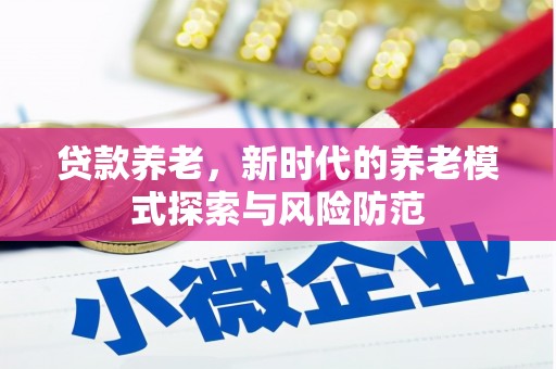 大宁贷款养老，新时代的养老模式探索与风险防范