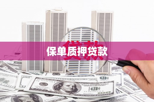 大宁保单质押贷款
