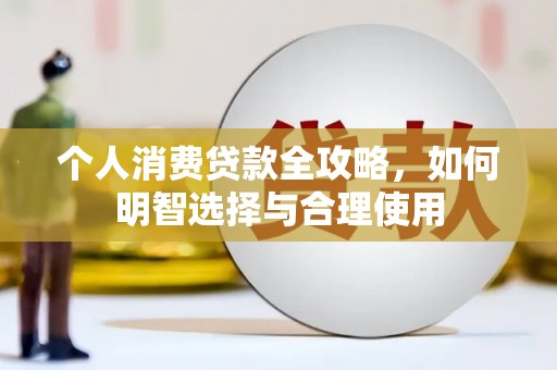 大宁个人消费贷款全攻略，如何明智选择与合理使用