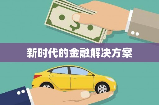 大宁新时代的金融解决方案