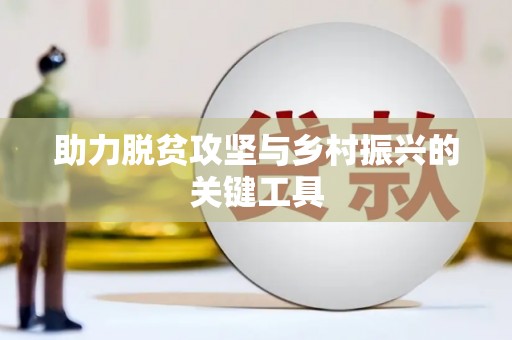 大宁助力脱贫攻坚与乡村振兴的关键工具