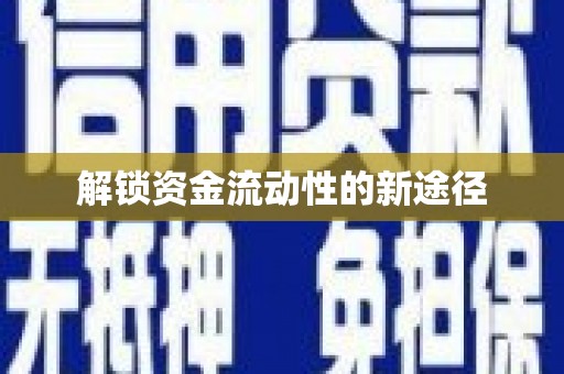 大宁解锁资金流动性的新途径