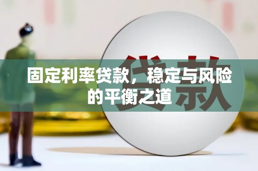 大宁固定利率贷款，稳定与风险的平衡之道